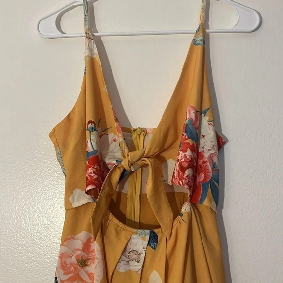 Hello Molly | Dear Emilia New Haven floral hi-low midi maxi dress women’s size M - Picture 3 of 10